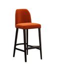 Collins Counter Barstool - Imperfect Condition - Mokum Alpaca Velvet col. Burnt Orange