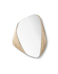 Kira Travertine Mirror Small