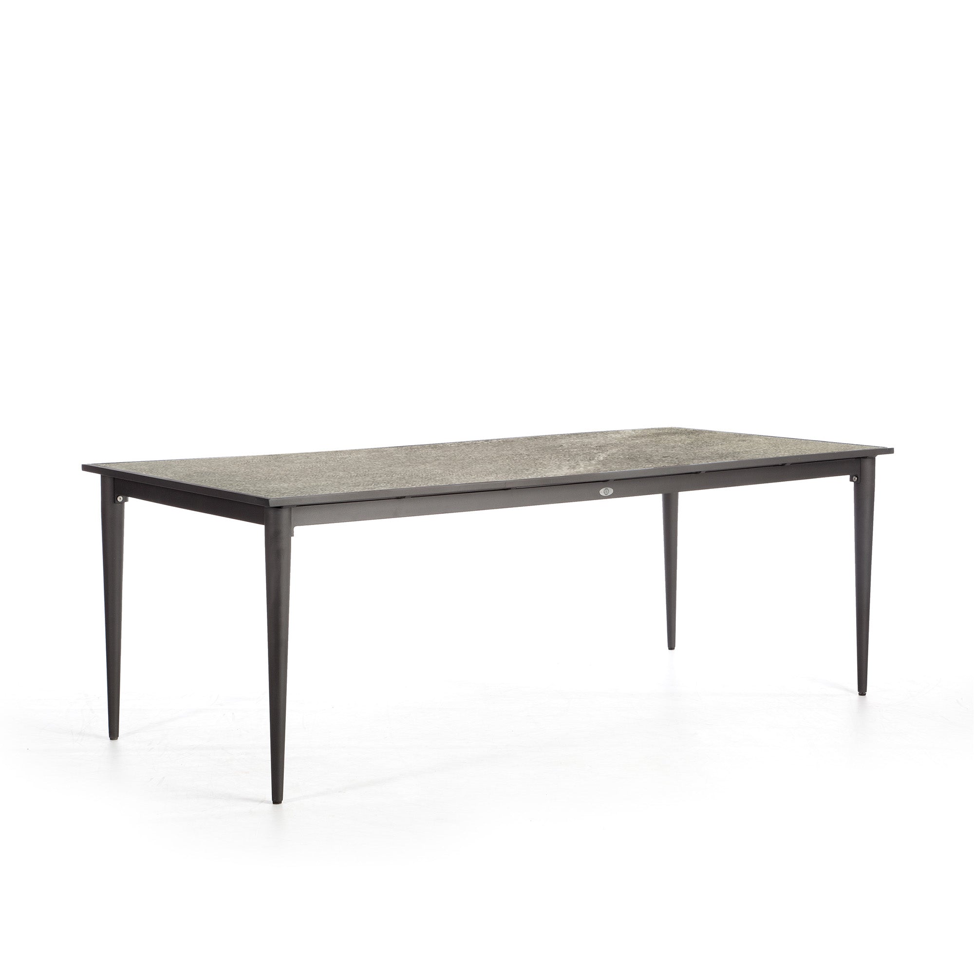 Serpent Rectangular Dining Table with Ardesia Grey Ceramic Top