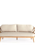 Krabi Sofa - Wild Honey / Rami Natural Rope / Panama Blanco