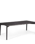 Boston Rectangle Dining Table - White Wash / Ardesia White Ceramic