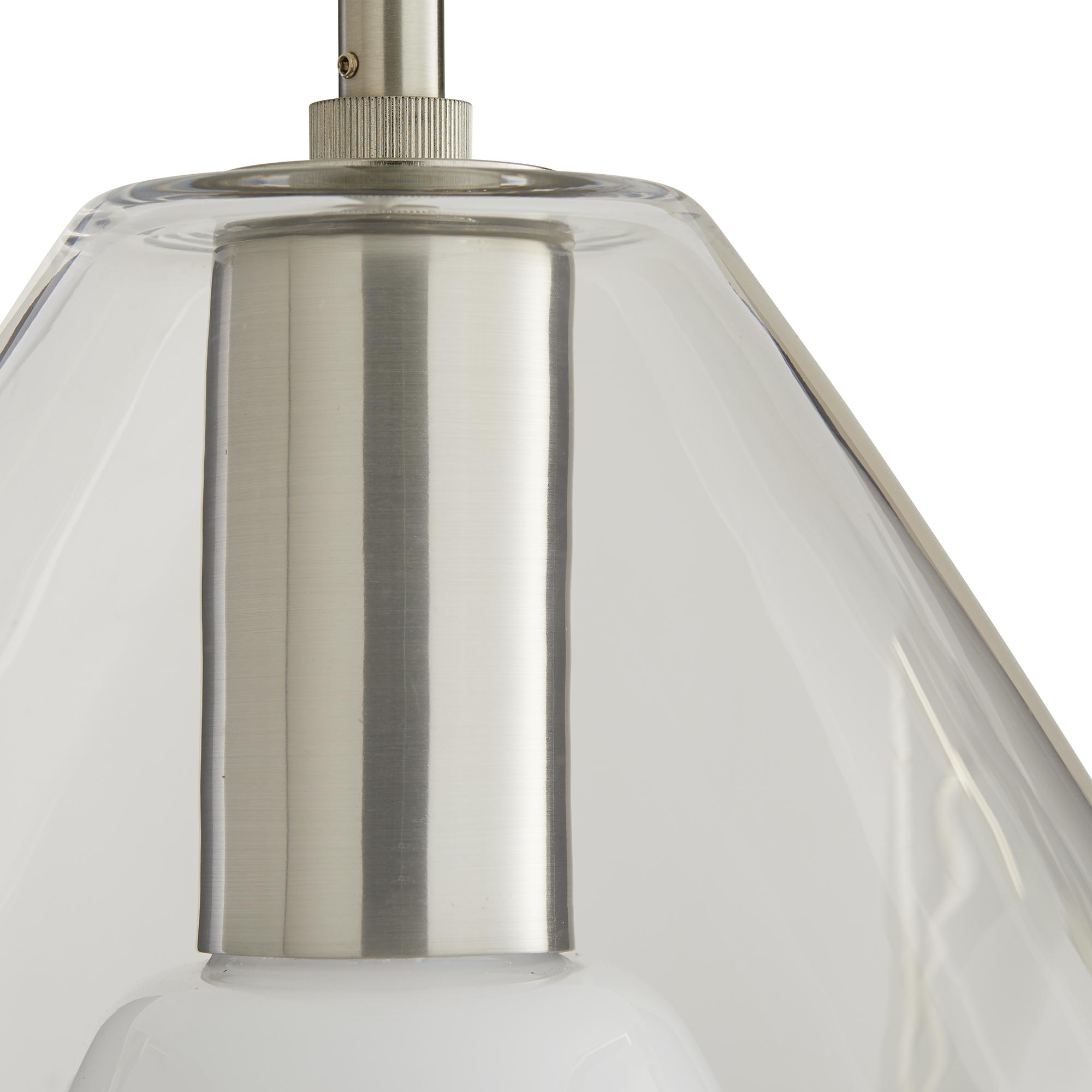 Nala Pendant - Brushed Nickel