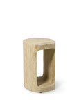 Bianca Travertine Side Table