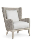 Dillon Wingback Chair Whitewash