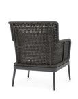 Somerset Outdoor Lounge Chair Charcoal