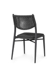 Cody Outdoor Stackable Side Chair Midnight