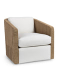 Carmine Swivel Lounge Chair Natural