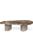 Caleb Coffee Table Short Brown