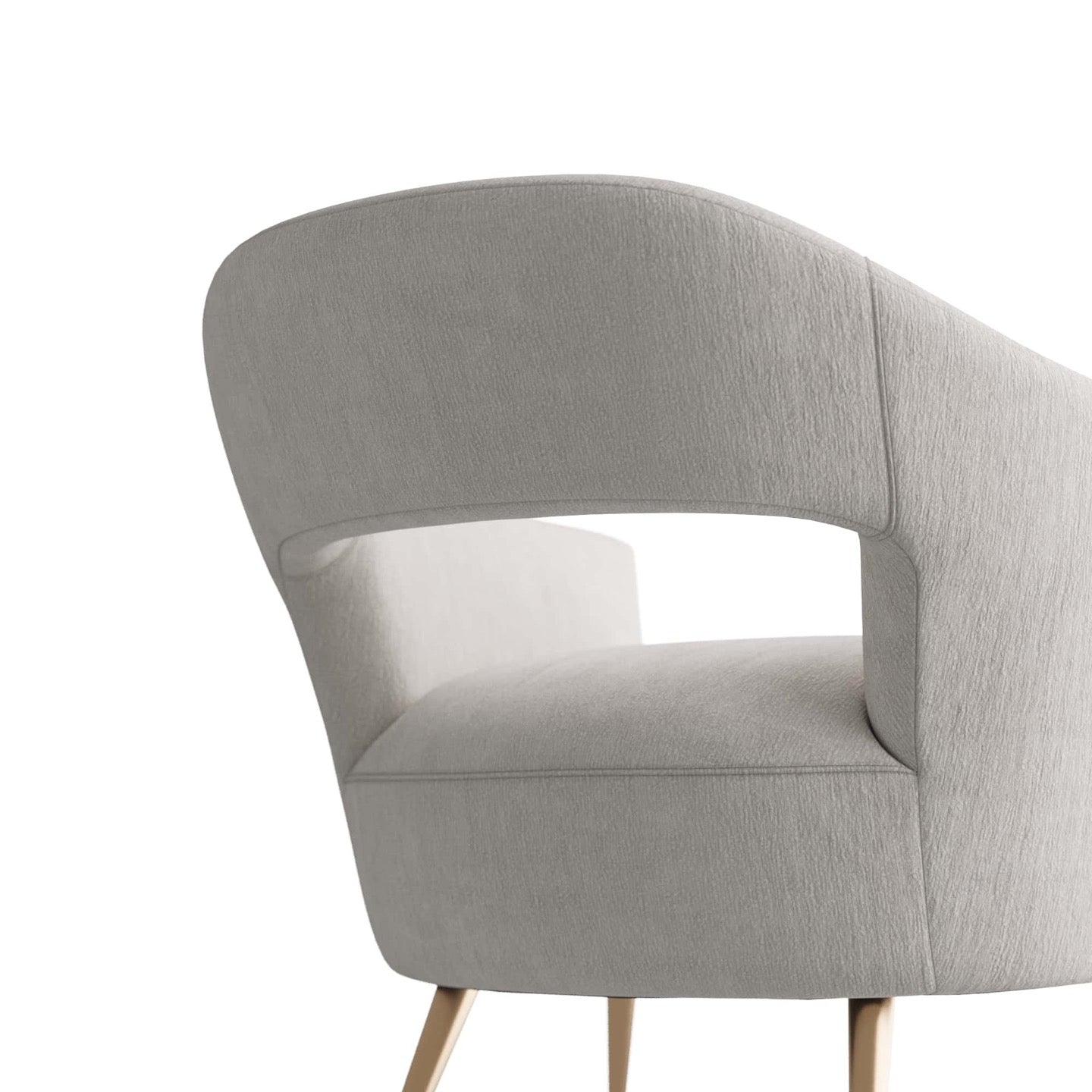 Weddington Chair Polar Bouclé