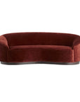 Turner Small Sofa - Paprika Velvet