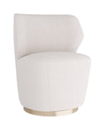 Poppy Chair Cloud Boucle Champagne Swivel